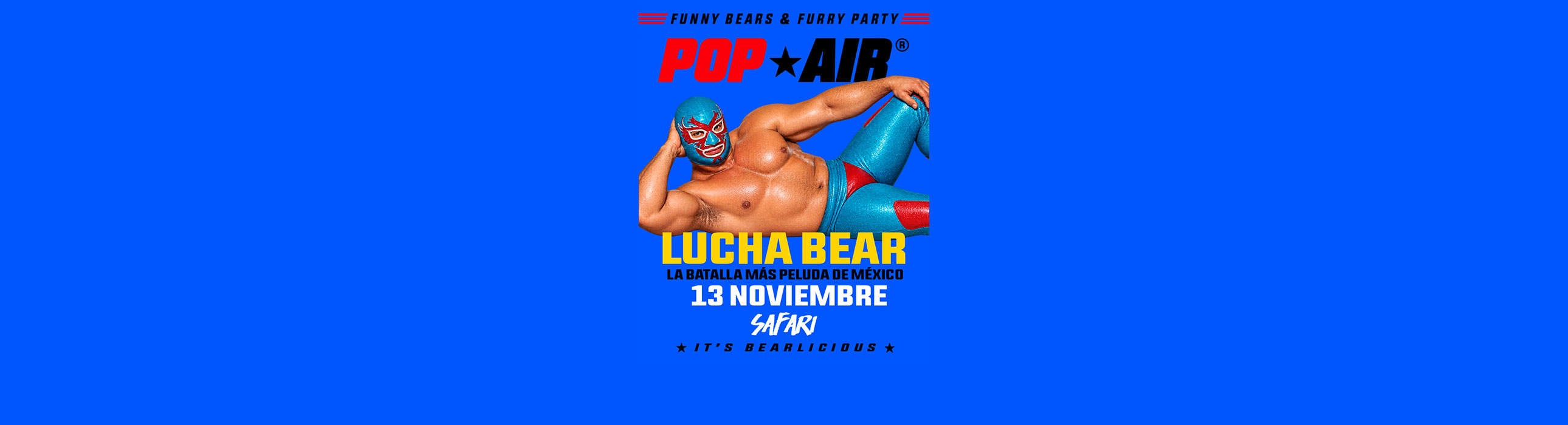 POPAIR®️: Lucha Bear